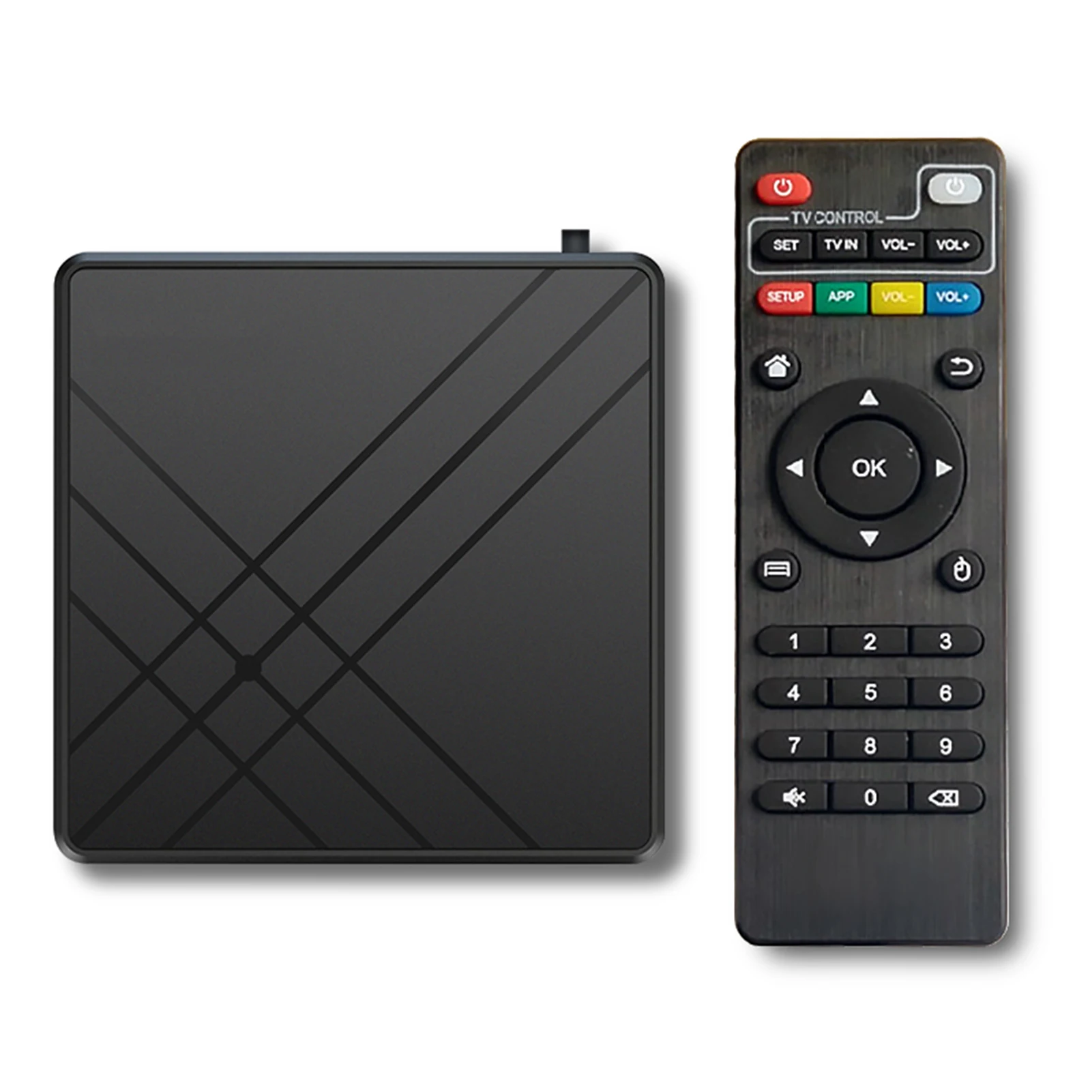 

For Android 9.0 TV Box 4GB RAM 32GB ROM Smart TV Set Top Box Amlogic S905 Mx+s QPro 4K Home Audio Video Equipment 2021