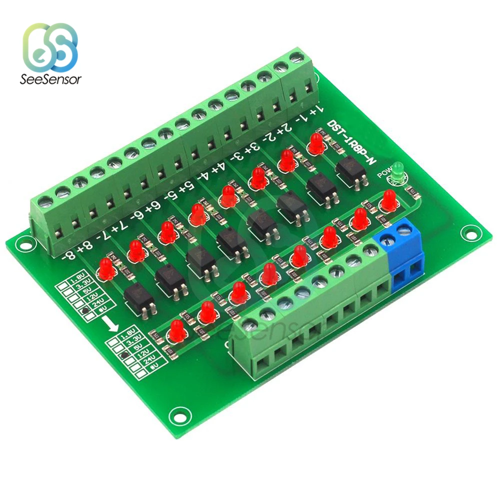 Изоляционная плата оптрона изолированный модуль уровня напряжения ПЛК