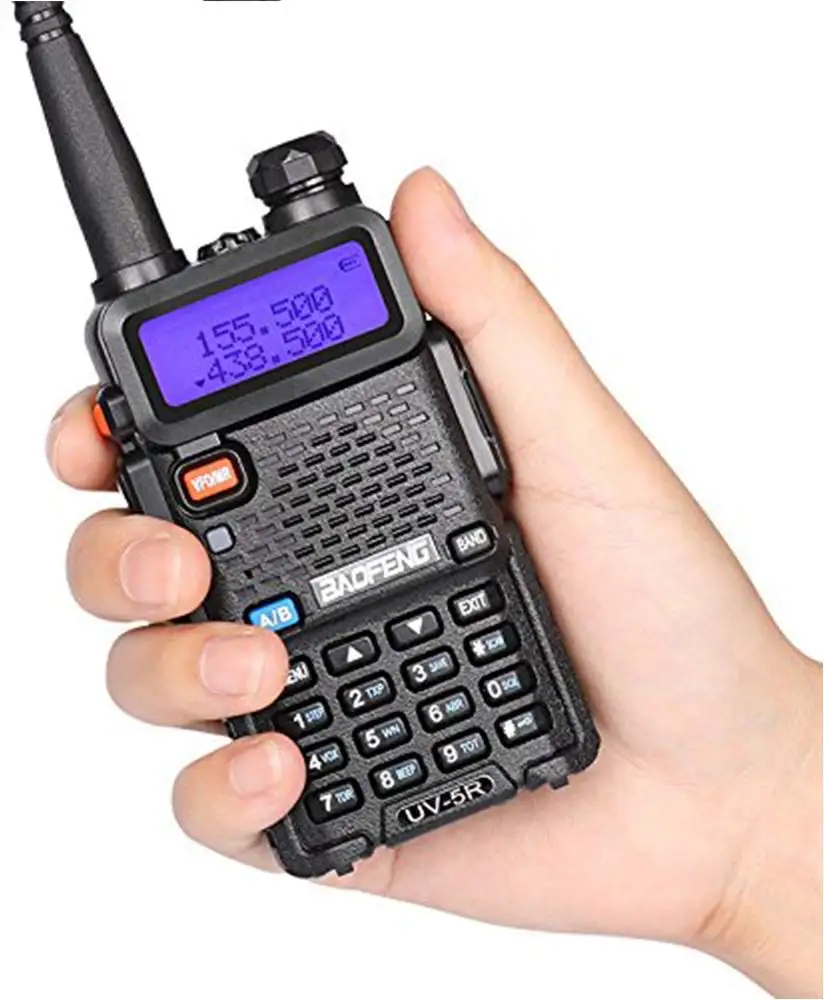 2 шт. Baofeng BF-UV5R двухдиапазонное двухстороннее радио Любительское радио портативная рация Pofung UV-5R 5 Вт VHF/UHF радио UV 5r CB радио