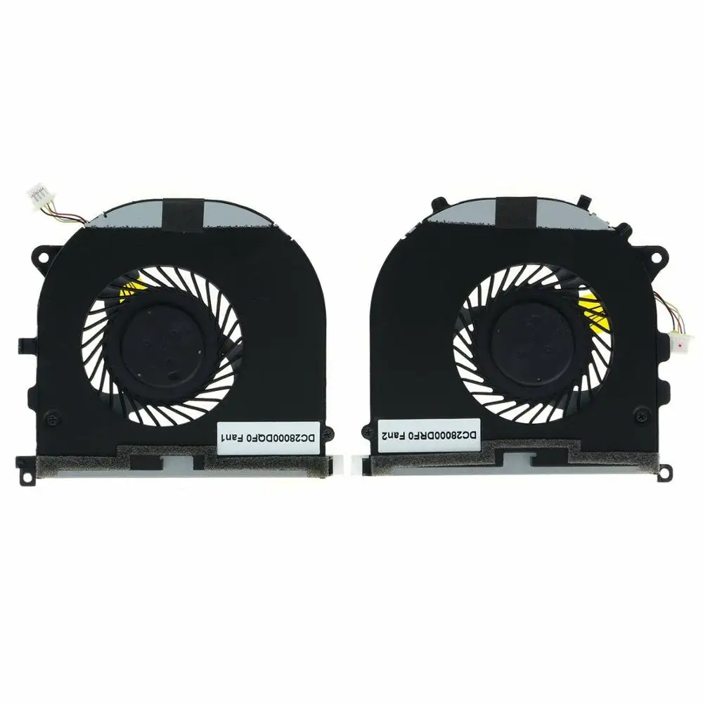 Ventilador de Refrigeração para Dell l + r Jianglun Novo 15 9530 Precisão M3800 H98ct 2ph36 Cpu Gpu Xps