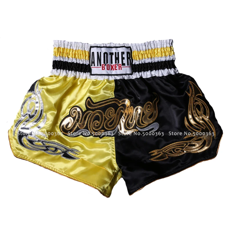 Мужские Mma трикотажные изделия Тайгер Муай Тай шорты дети Kick боксерский бой Grappling