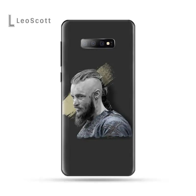 

Ragnar Lothbrok Vikings Phone Case For Samsung S6 S7 edge S8 S9 S10 e plus A10 A50 A70 note8 J7 2017