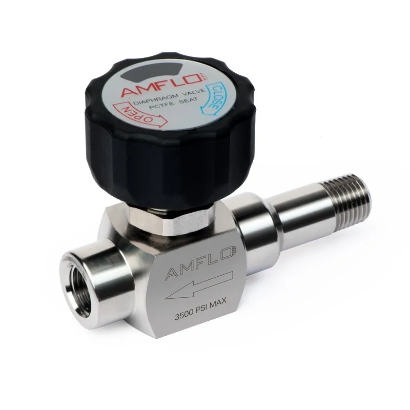 Диафрагменный клапан из нержавеющей стали 316L