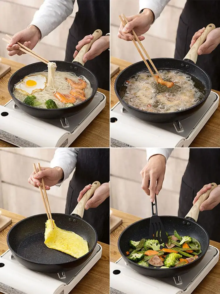 Сковорода для жарки Maifan каменная антипригарная сковорода кухонные аксессуары