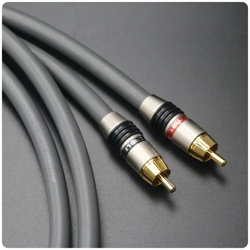 Monster M850sw OCC fever аудио усилитель RCA кабель CD ламповый двойной сигнал лотоса