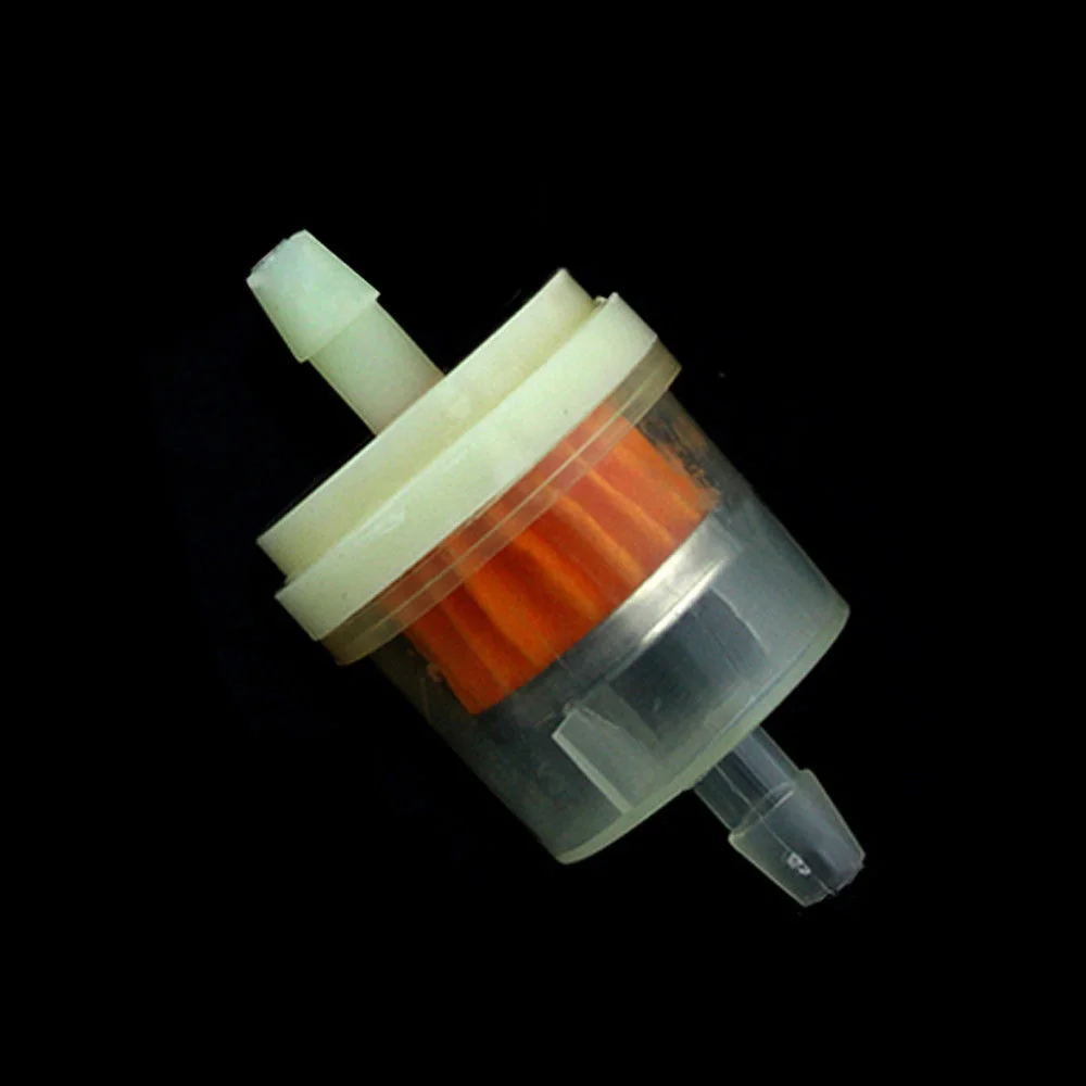 

10pcs Universal Inline Gas/Fuel Filter 6MM-7MM 1/4\ Lawn Mower Small Engine