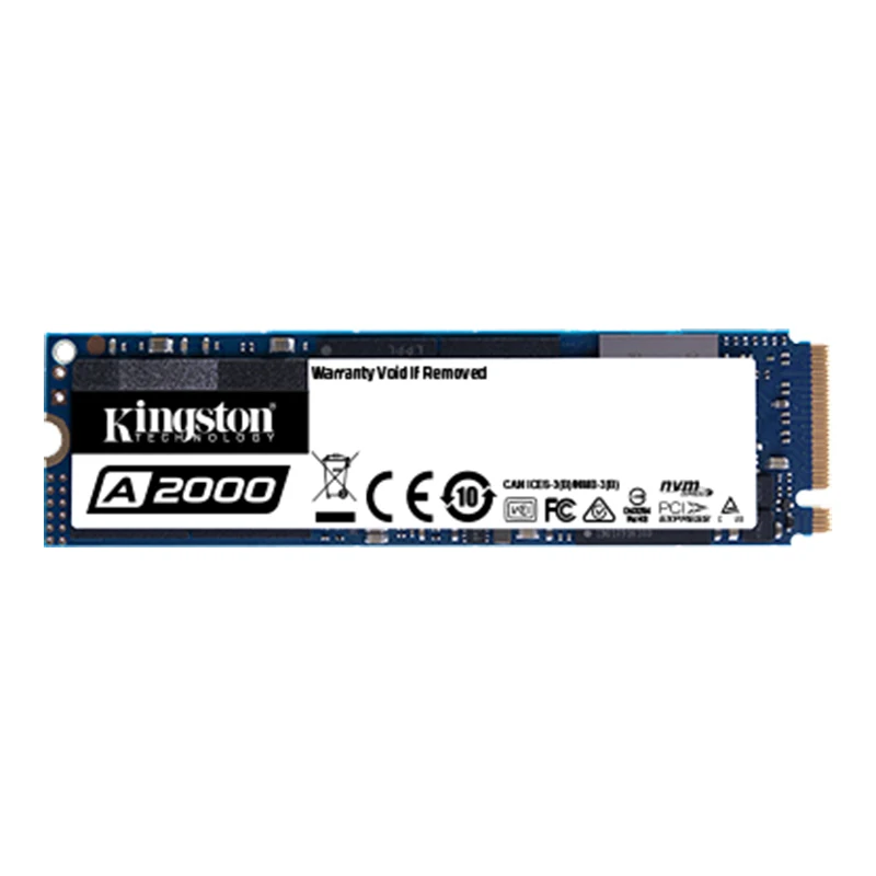 Kingston NEW A2000 NVMe PCIe M.2 2280 SSD 250GB 500GB 1TB Internal Solid State Drive Hard Disk SFF For PC Notebook Ultrabook | Компьютеры