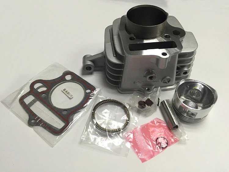 

QJ110-9 TBT110 Three Suspension Motorcycle Cylinder Set Motorbike Scooter Cylinder Piston Rings Kit GroupJ