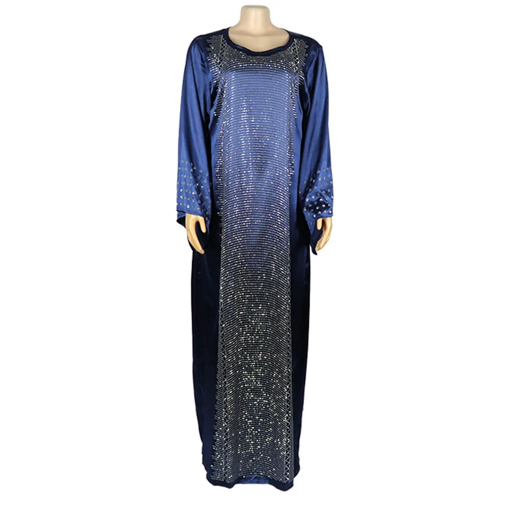 Женское длинное платье в африканском стиле роскошные элегантные мусульманские