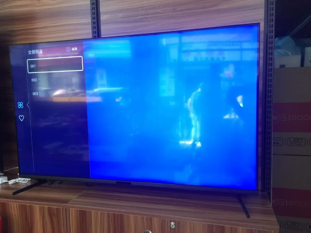 Full HD Real 4K LED 1080P 55 65 inch ultra slim android television 1.5GB RAM 4GB ROM Smart TV