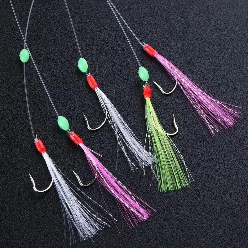 5 шт./компл. Sabiki уловистая моделирование колючей крючки рыболовный крючок из