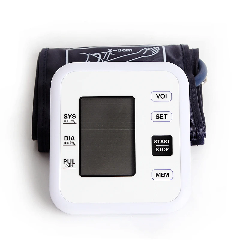 Автоматический цифровой монитор артериального давления на руку Подсветка