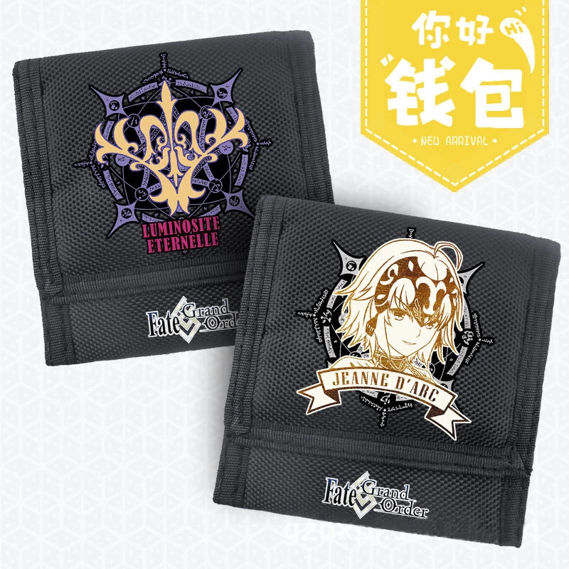 Короткий кошелек унисекс с принтом Fate/Grand Order FGO мини карманом для монет и аниме