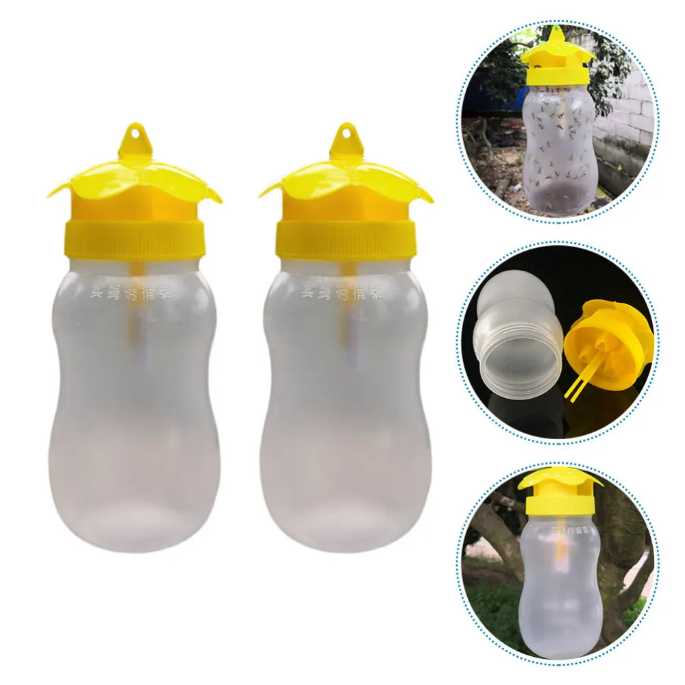 

2pcs Fruit Fly Trap Fly Pest Garden Vegetable Catcher Control Killer Orchard Trap Insect Attractant Drosophila