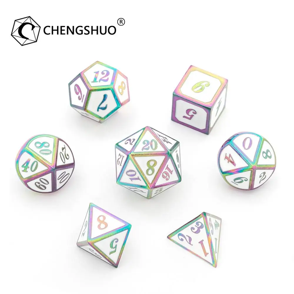 Chengshuo Φ металлическая деталь для любителей игр. Радужный цвет подходит различных