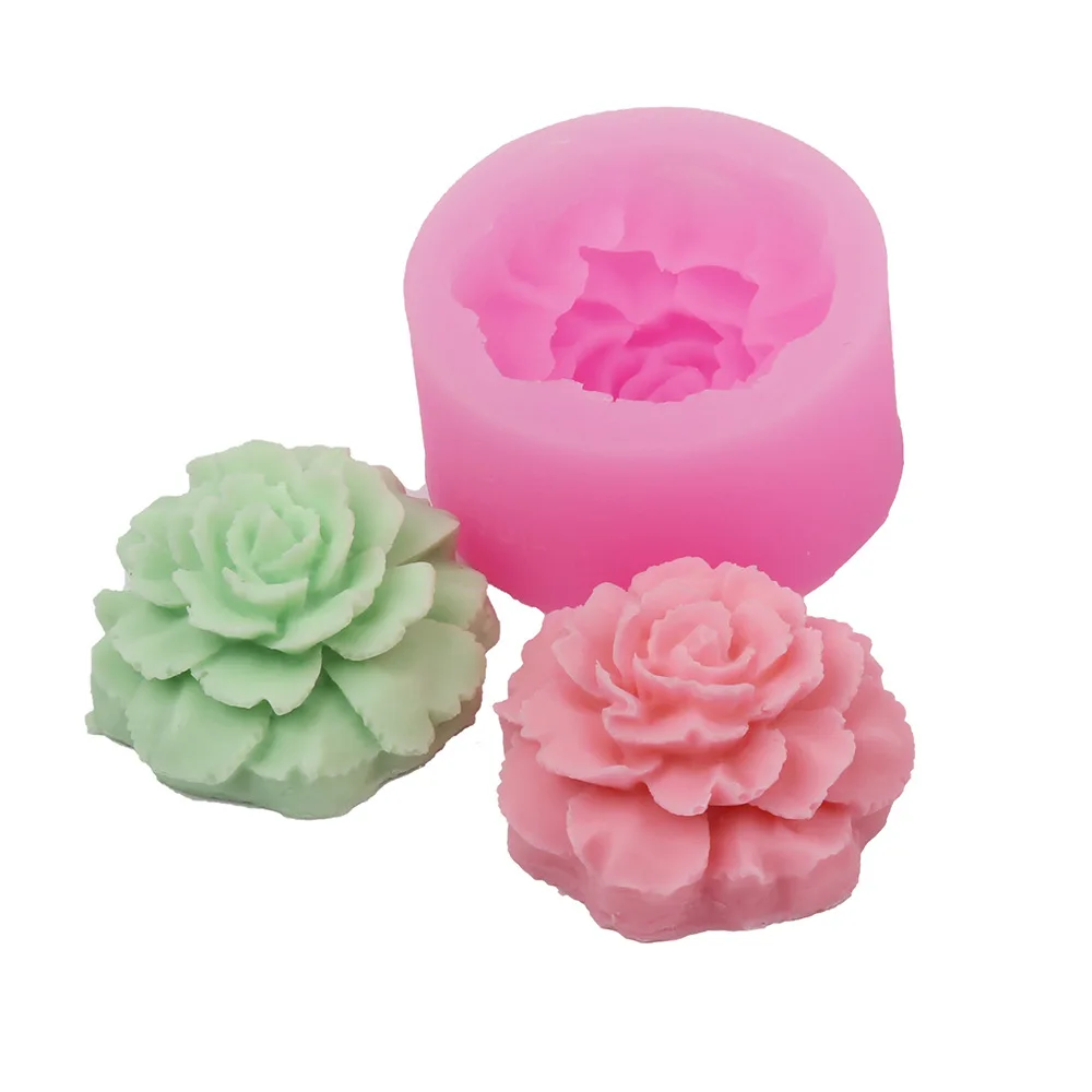 Форма для украшения тортов мастикой 3D цветок силиконовые формы изготовления