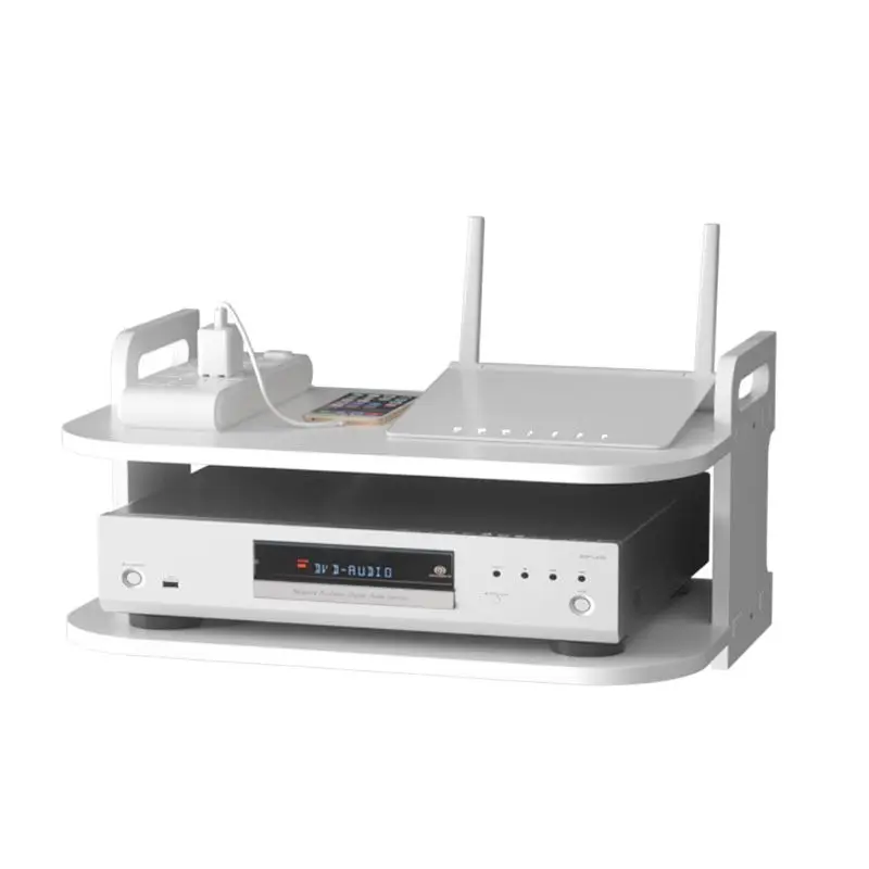 Wall Mounting Metal Wireless Wifi Router Boxes/TV Set-Top Box/DVD Player Stand/Telephone Holder Rack Shelf Bracket | Электроника