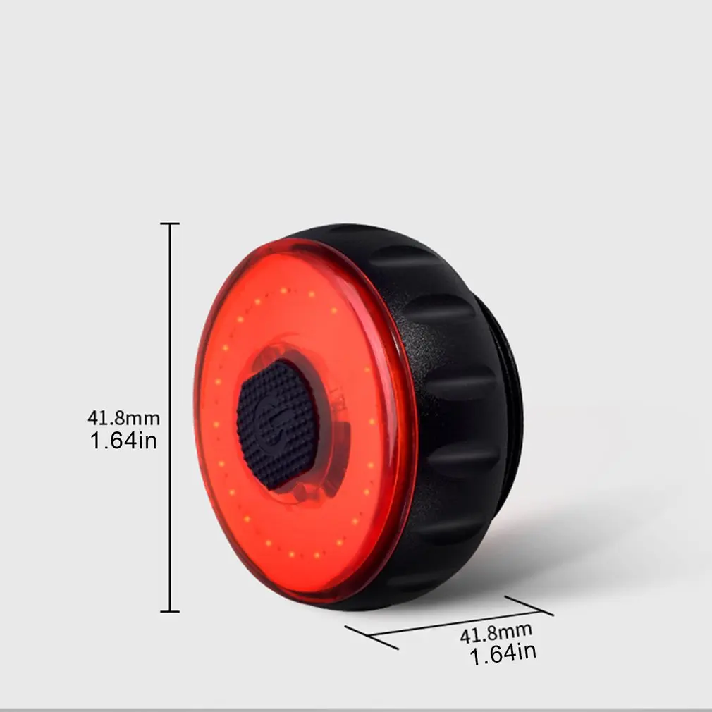 

Bicycle Tail Light Smart Sensor Brake Warning Light Mountain Bike Light USB Charging LED Riding Tail Light
