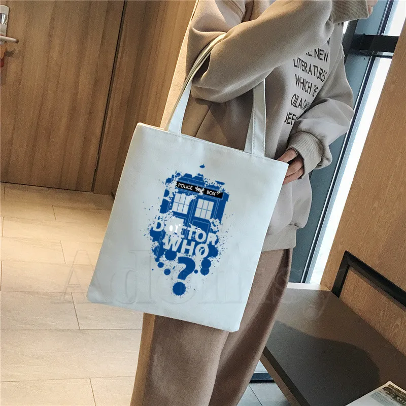Докторский кто докторская ламбрекент к победе Sitcoms дизайнерские холщовые сумки