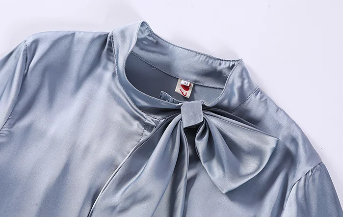 

Spring new korean casual clothing chiffon blouse fashion long sleeve chiffon women tops lady elegant chiffon shirt