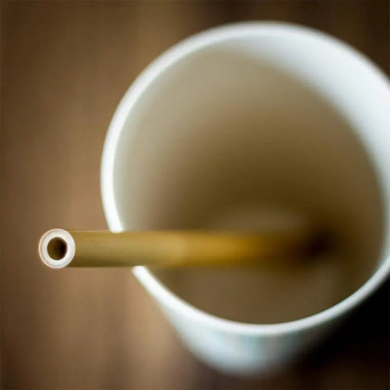 6/7/8 шт./компл. соломенная кухонная утварь с тканевой сумкой экологически чистый