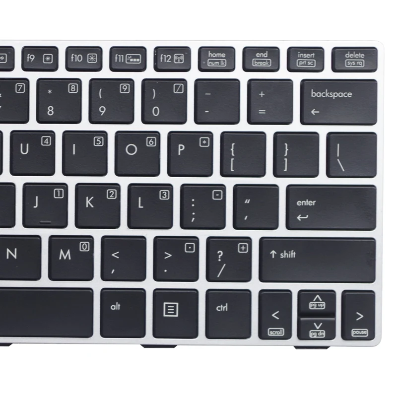Клавиатура GZEELE для ноутбука HP EliteBook вращающаяся 810 G1 G2 G3 клавиатура с подсветкой
