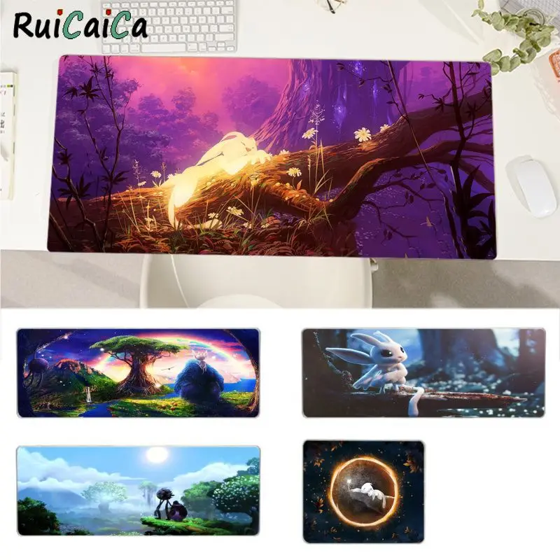 

Ori and the Blind Forest Cute gamer play mats Mousepad for large Edge Locking Speed Version Game Keyboard Pad