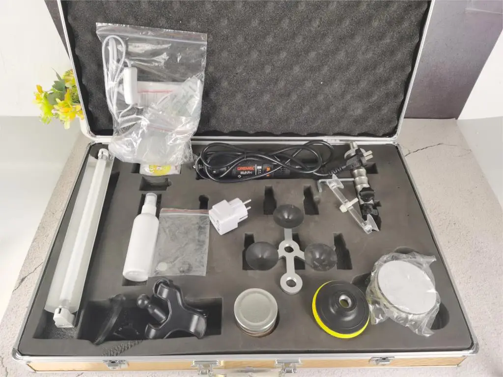 Набор инструментов для ремонта автомобильного стекла трещины лобового и