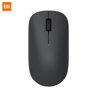 xiaomi wireless mouse lite 2 4ghz 1000dpi ergonomic optical portable computer mouse usb receiver office game mice for pc laptop