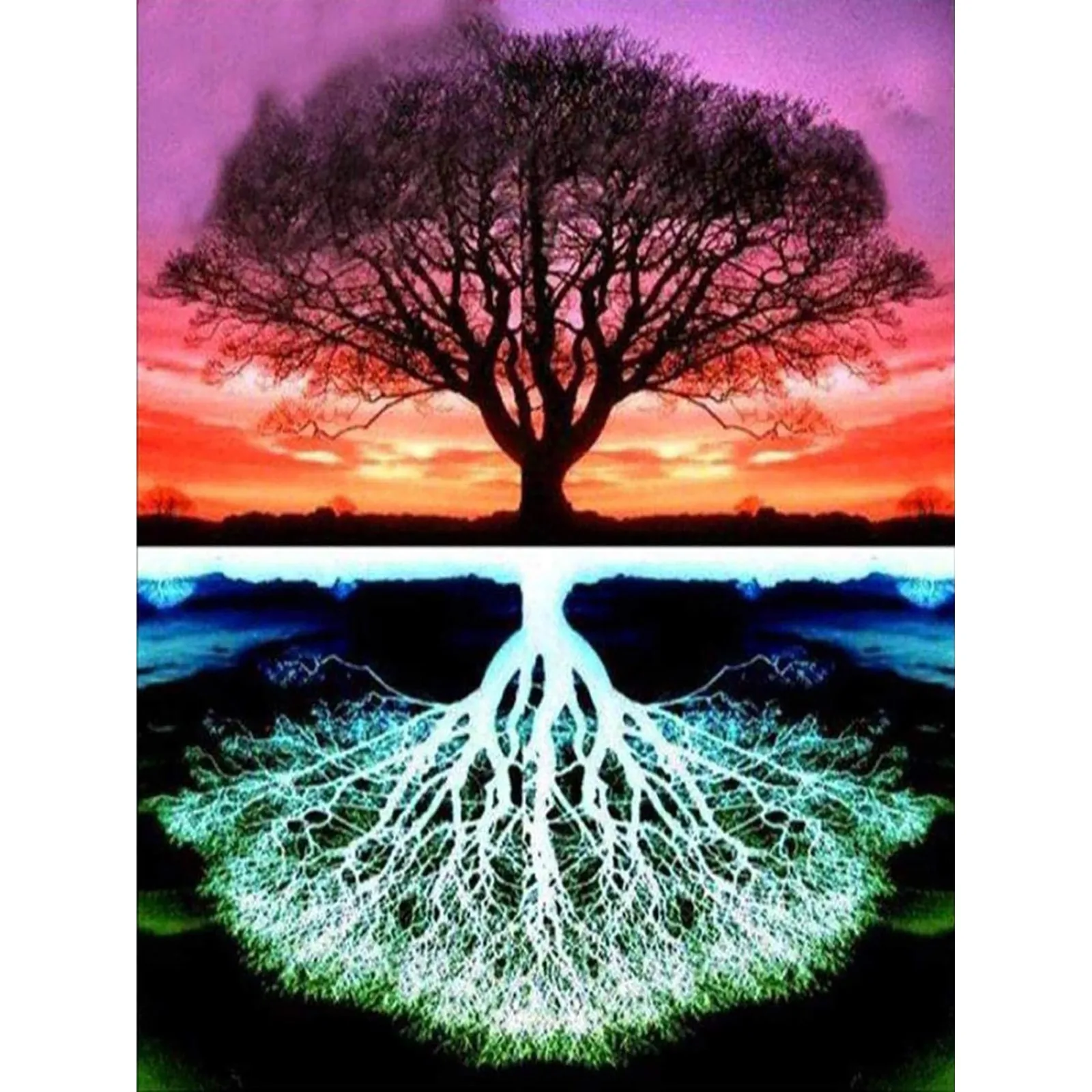 Алмазная мозаика сделай сам для украшения стен дома картина вышивки квадратными