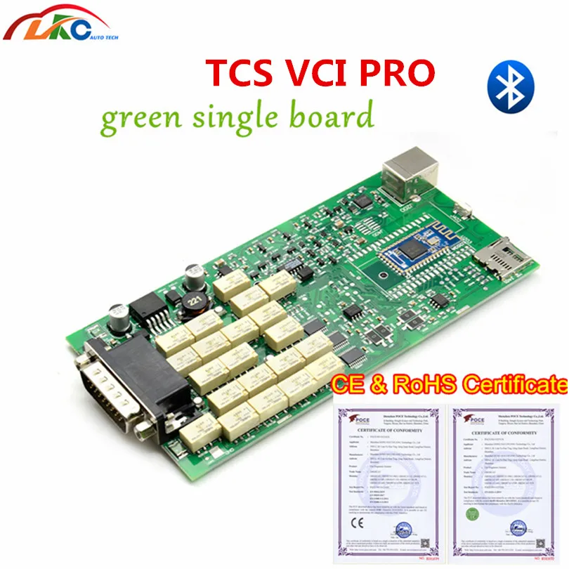 TCS PRO зеленый одноплатный PCB OBDIICAT-CDP2015.R3/,1 с keygen Автомобильный сканер диагностический инструмент