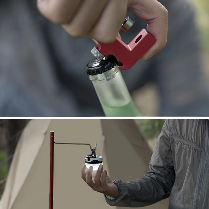 

Pole Hiking Special Outdoor Lamp Pole Stall Table Lamp Stand Portable Folding Camping Mini Hook Lamp Camping Lamp Lamp