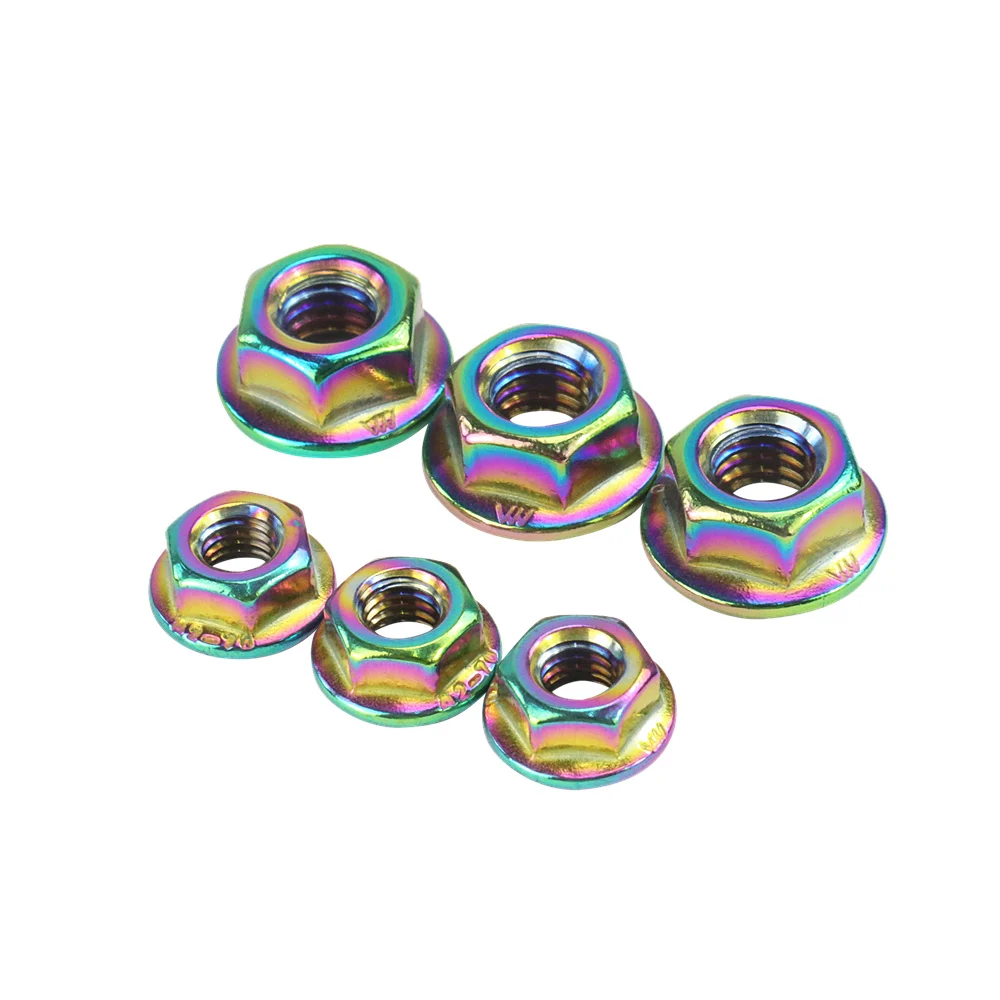 10 шт. M6 M8 мотоциклетные винтовые гайки поворотные пряжки муфты нержавеющая сталь