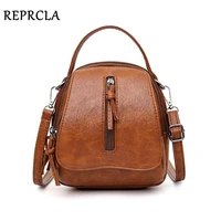 vintage soft leather shoulder bags for women large capacity female handbag double compartment crossbody bags lady small tote