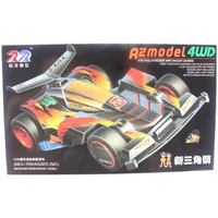 lets go action figure 132 fully hoode mini racer series neo tridagger assembled model toys children birthday gifts