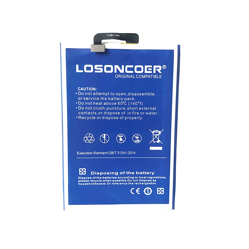 LOSONCOER 5850 мАч X18 Plus батарея для Cubot X19 P20 Мобильный телефон + быстрое прибытие| |