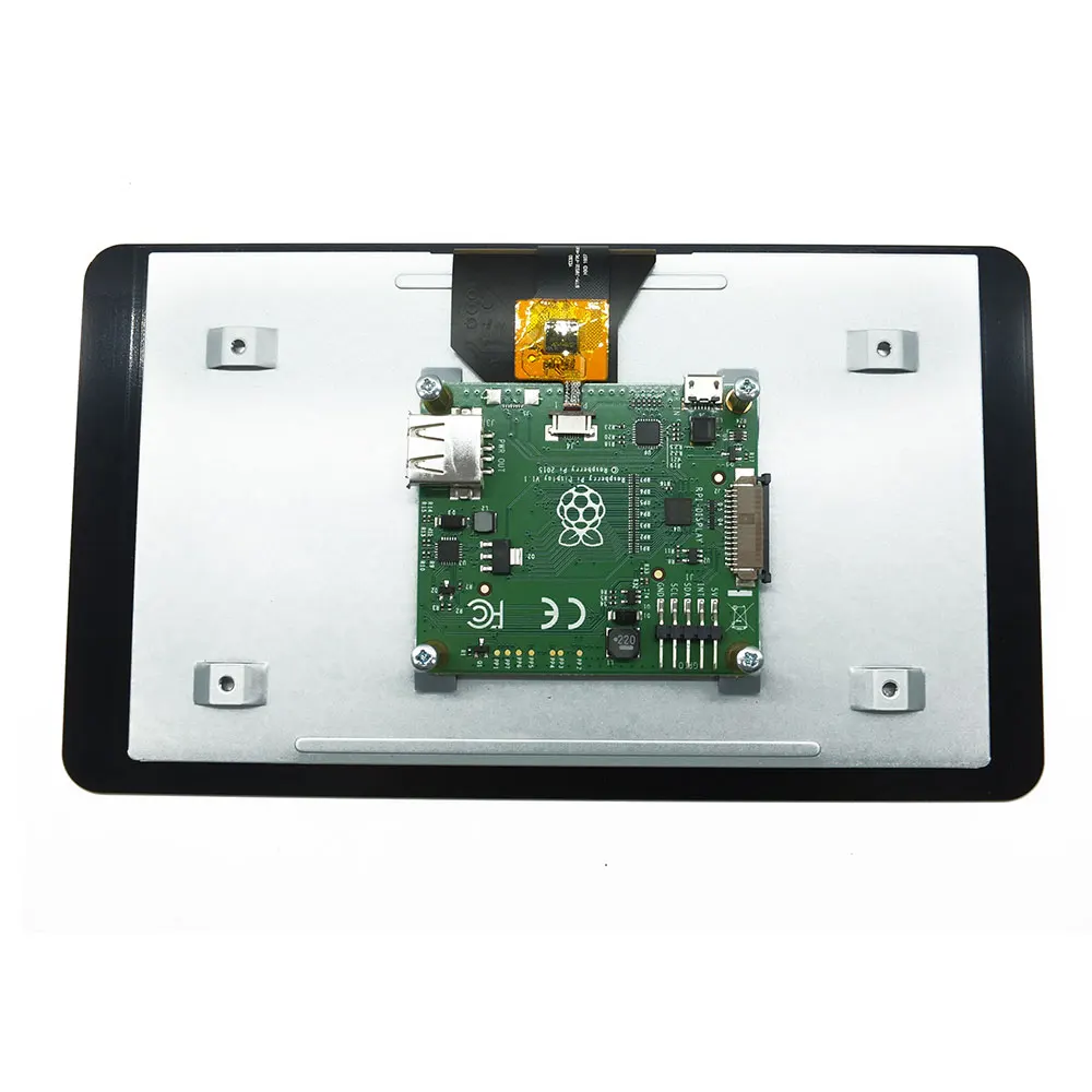 Raspberry Pi официальный Дисплей 7 дюймовый сенсорный экран 10 пятиточечный емкостный