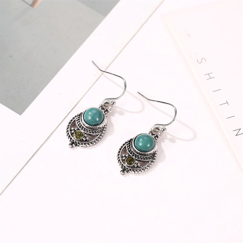 

boho earrings pendientes for women jewelry kolczyki earings piercing mujer de aro aretes dangle retro drop crystal earring aros