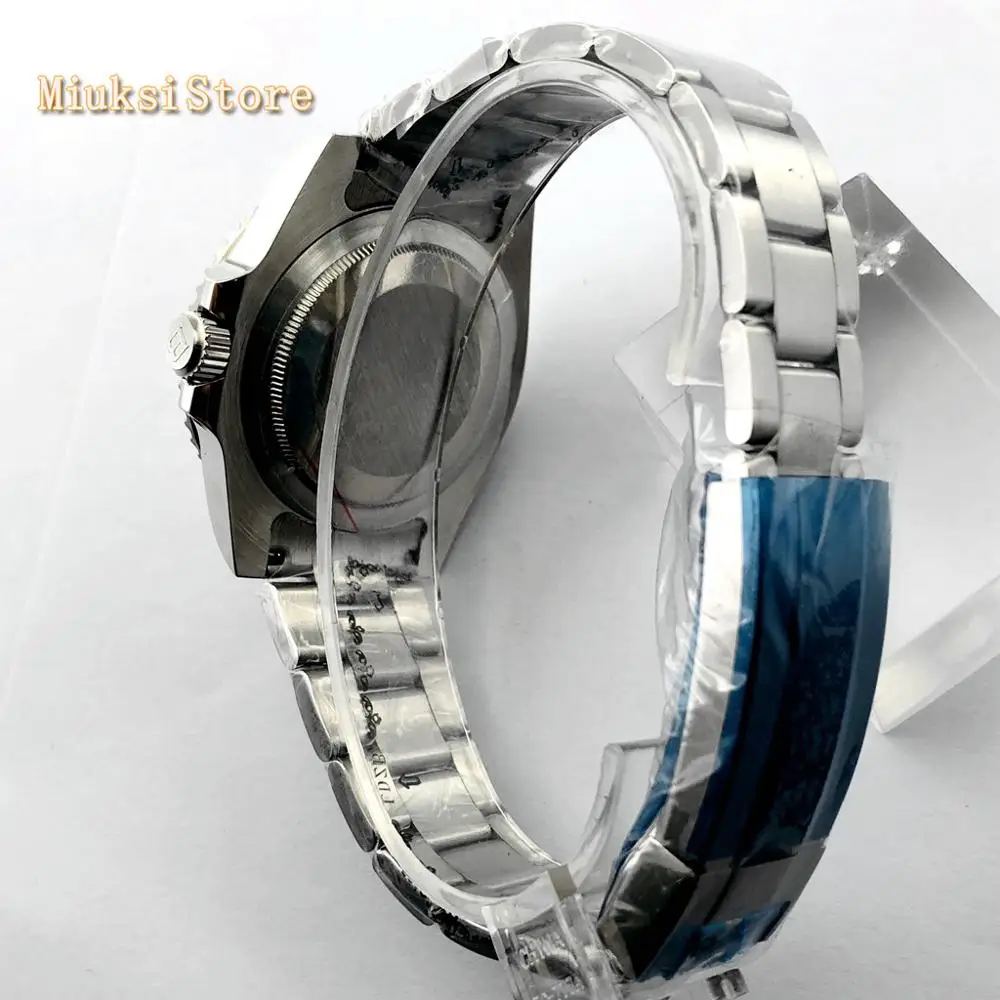 Мужские автоматические механические часы с сапфировым стеклом 40 мм | Наручные