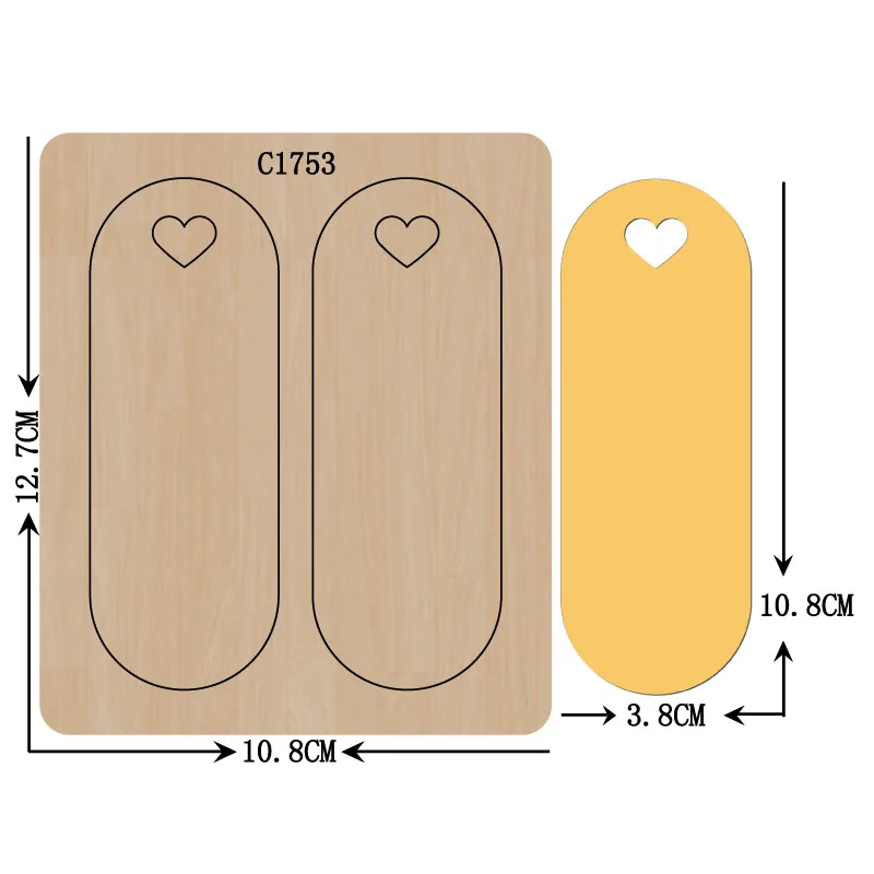 

New Card Wooden Die Scrapbooking C1753 Cutting Dies