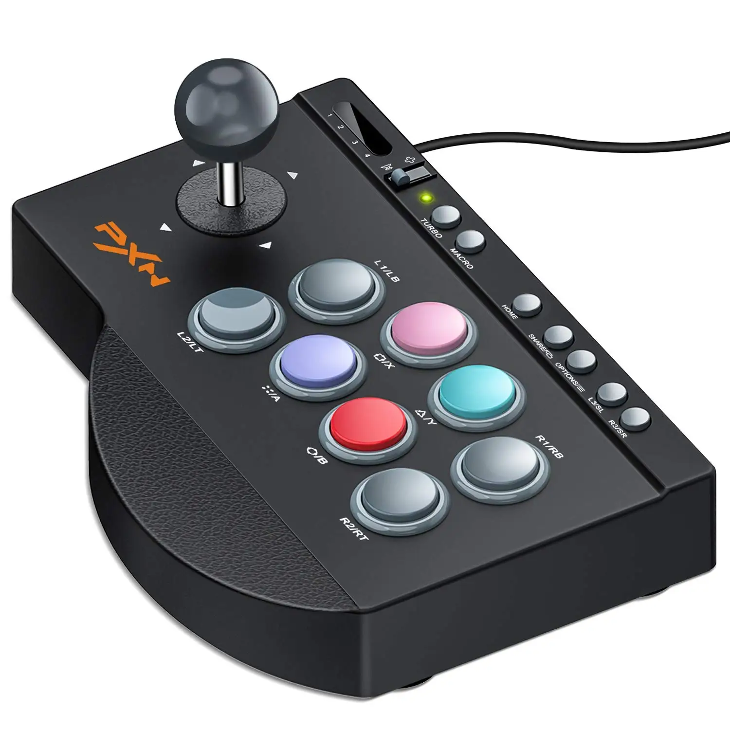 Новые предложения Pxn 0082 аркадный джойстик игровой контроллер геймпад для ПК Ps3 Ps4