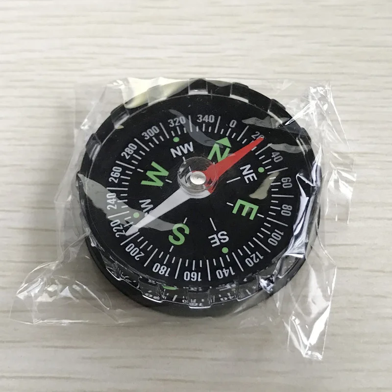 1PC Portable Mini Precise Compass Practical Guider for Camping Hiking North Navigation Survival Button Design | Спорт и развлечения