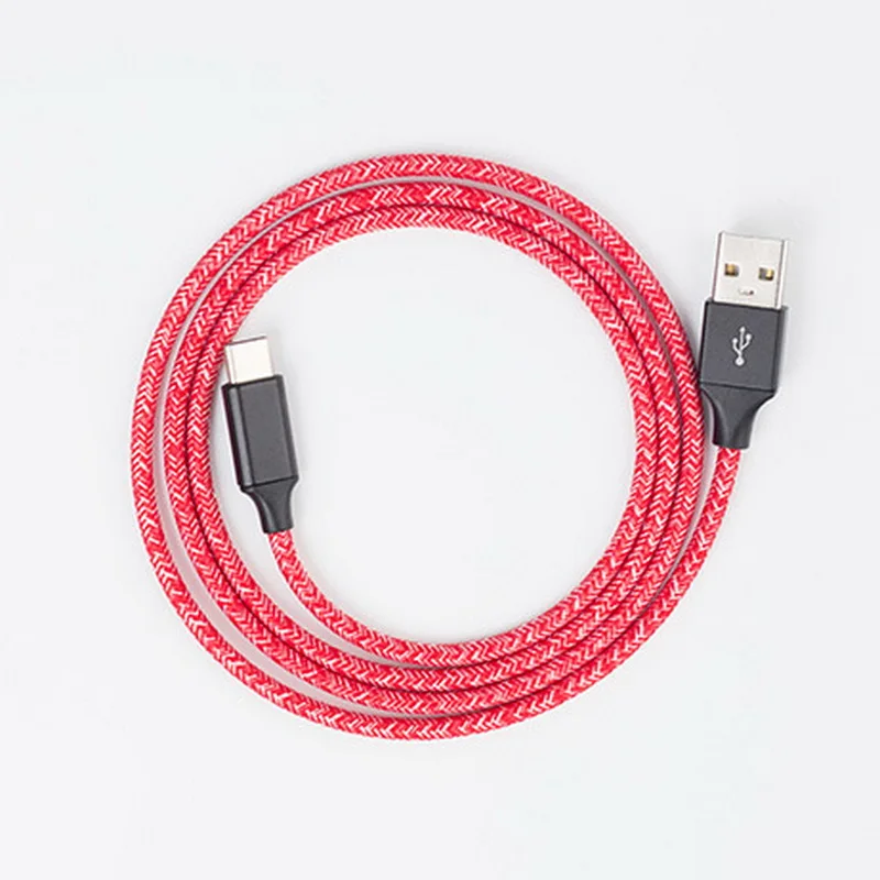Новый Плетеный usb кабель из пеньковой веревки типа C 1 м/2 м/3 м для синхронизации
