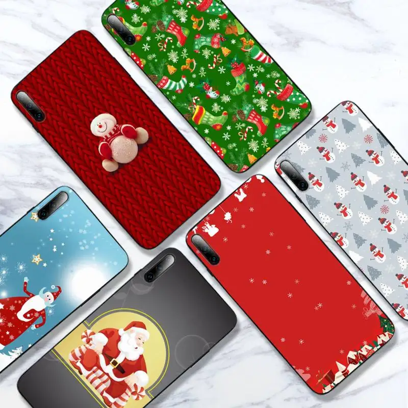 

Christmas Santa Reindeer Tree Phone Case for Samsung s21 ultra S6 S7 edge s8 s9 s10 S20 plus lite S10E note 10 20 pro coque