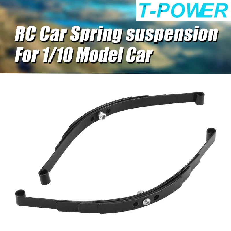 T Power Металлическая стальная листовая пружинная подвеска для 1:10 весы RC Rock Crawler SCX10