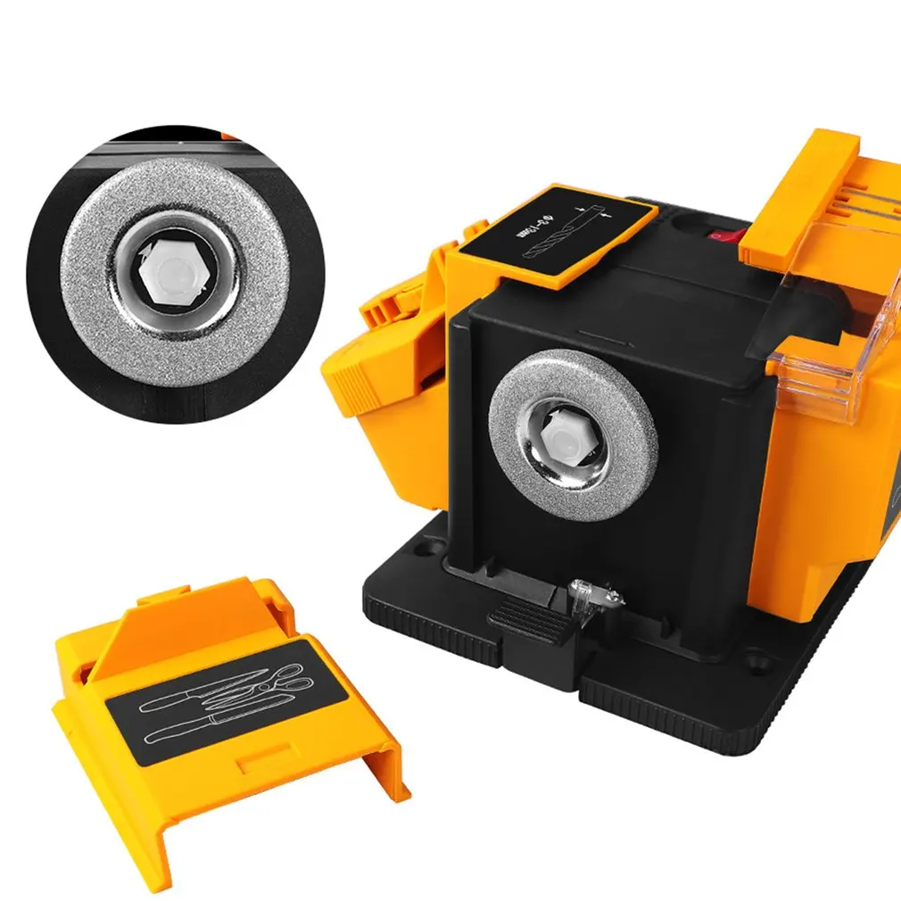

96W 3 in 1 multi-function sharpener electric knife sharpener tool twist drill bit scissors chisel grinding tool