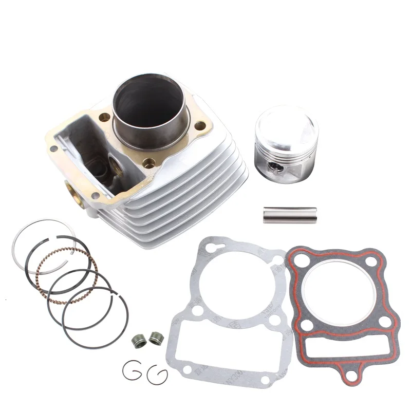 Комплект цилиндров с поршневыми кольцами CG125 модифицированных для CG150 набор