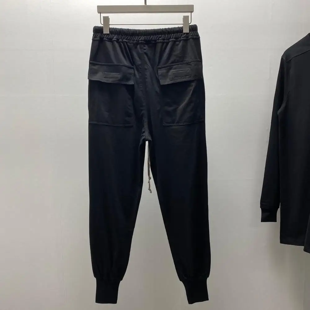 Мужские повседневные брюки-шаровары Owen Seak черные свободные брюки-карго в стиле