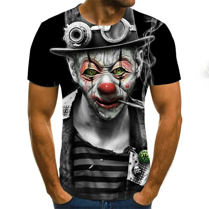 

Clown T-shirt Men/Women 3D Printing Fashion T-shirt Street Fashion XXS-6XL Hot Sale Summer 2021