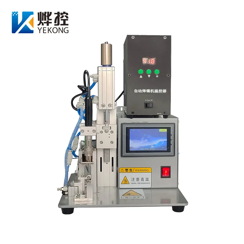

Semi Automatic USB Charging Cable Wire Tin Soldering Machine